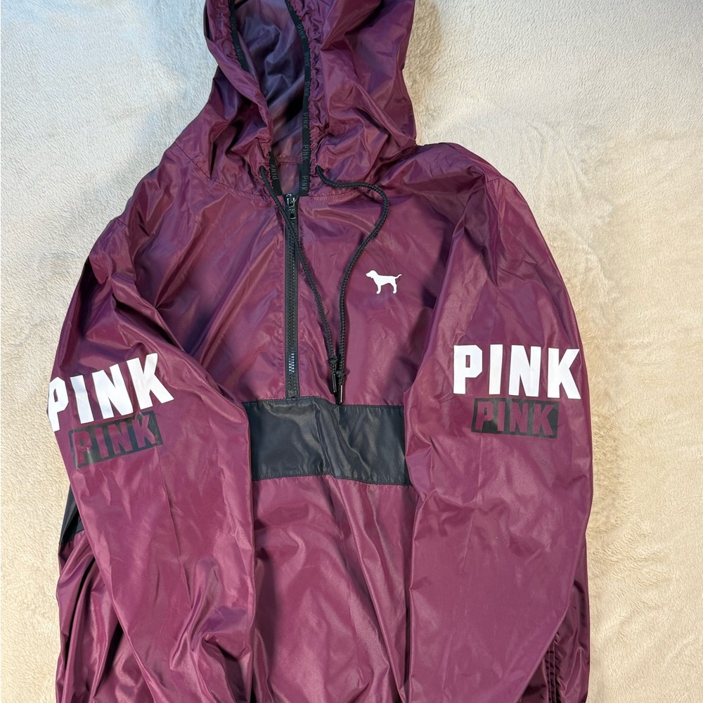 PINK Victoria's Secret‎ Maroon Jacket XS